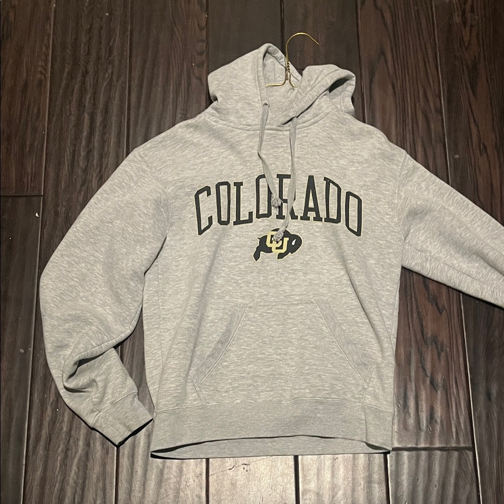 University of Colorado Boulder Gray Hoodie